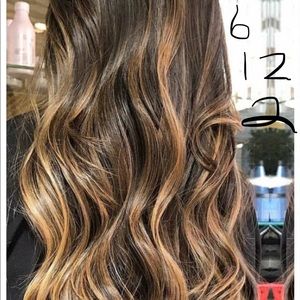 Clip in balayage Hair Extensions 100grams 16 inch